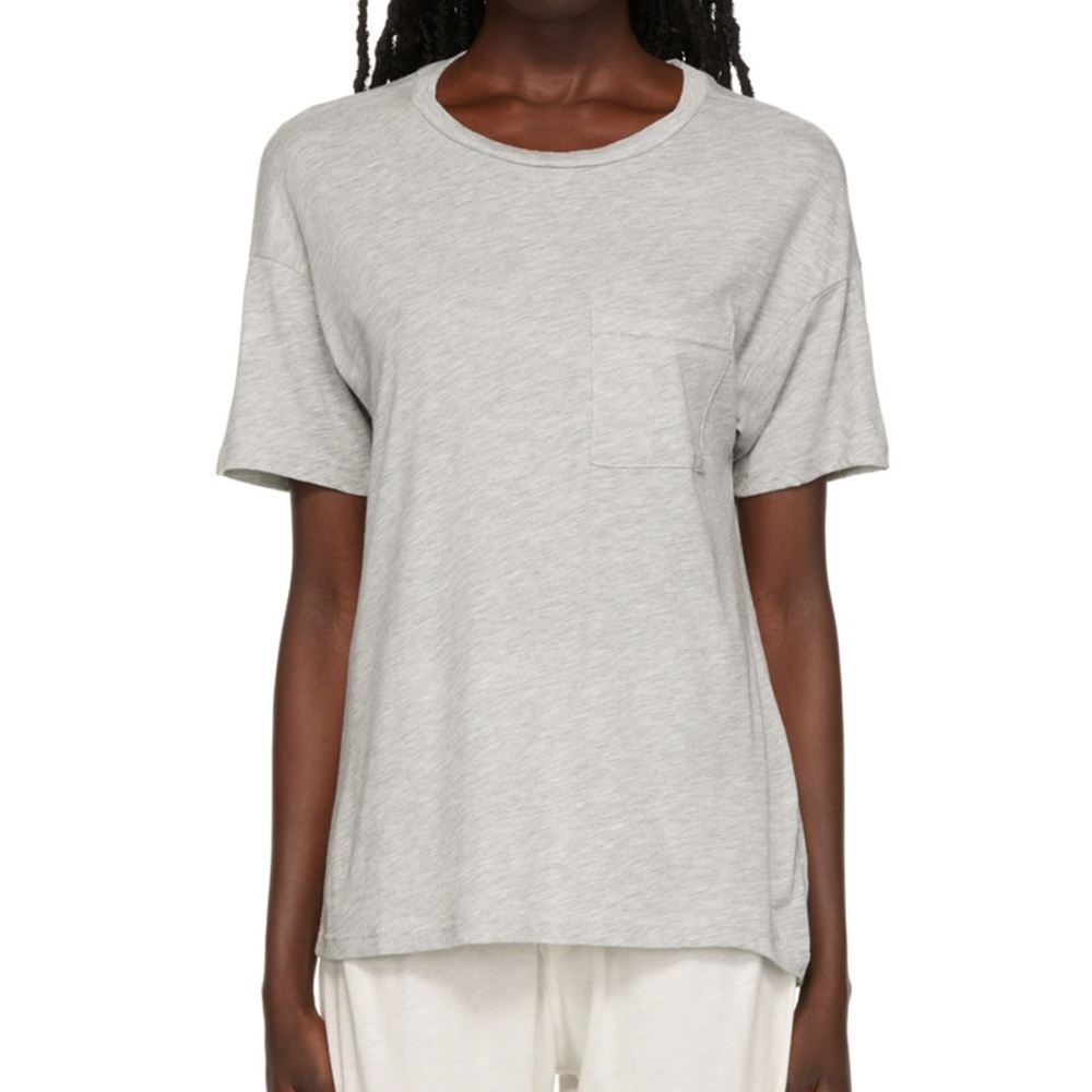 ÉTERNE
Gray Boyfriend Pocket T-Shirt